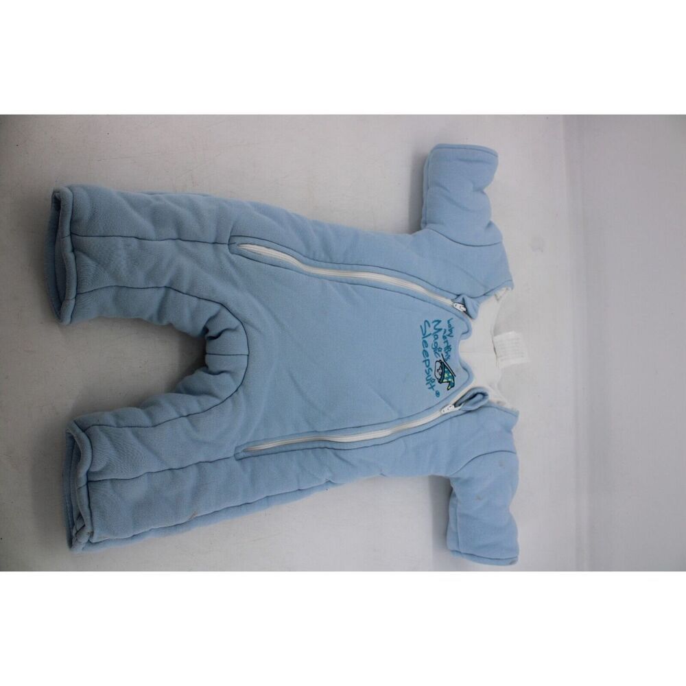 Baby Merlin Magic Sleep Suit - Blue - Size small